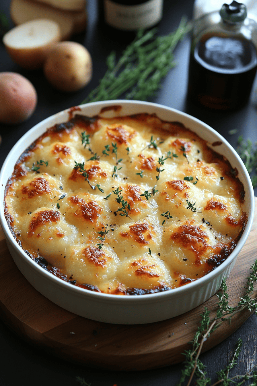 Gratin Delmonico un Plat Convivial et Savoureux Final Dish Presentation