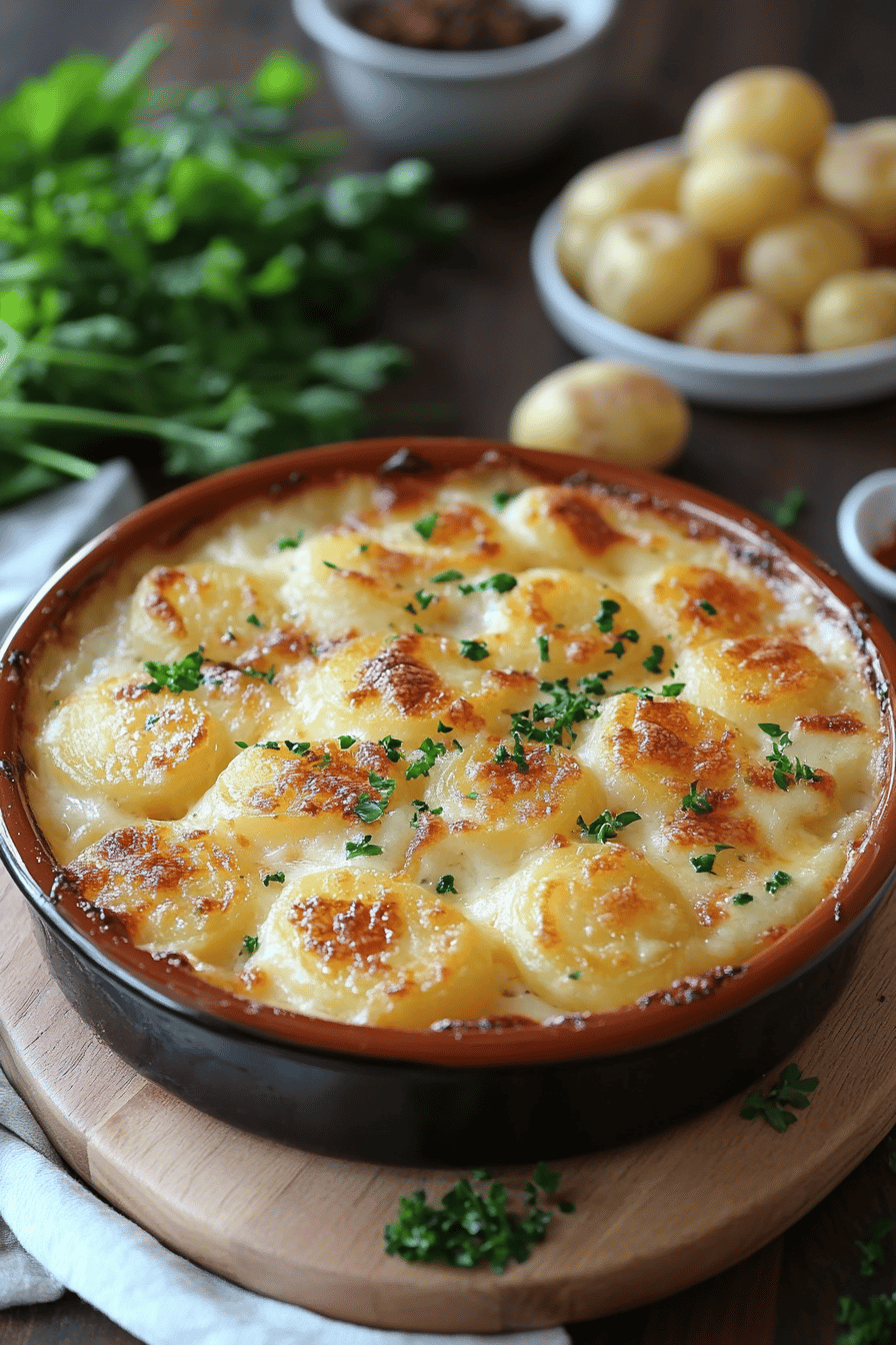 Gratin Delmonico un Plat Convivial et Savoureux Final Dish Presentation