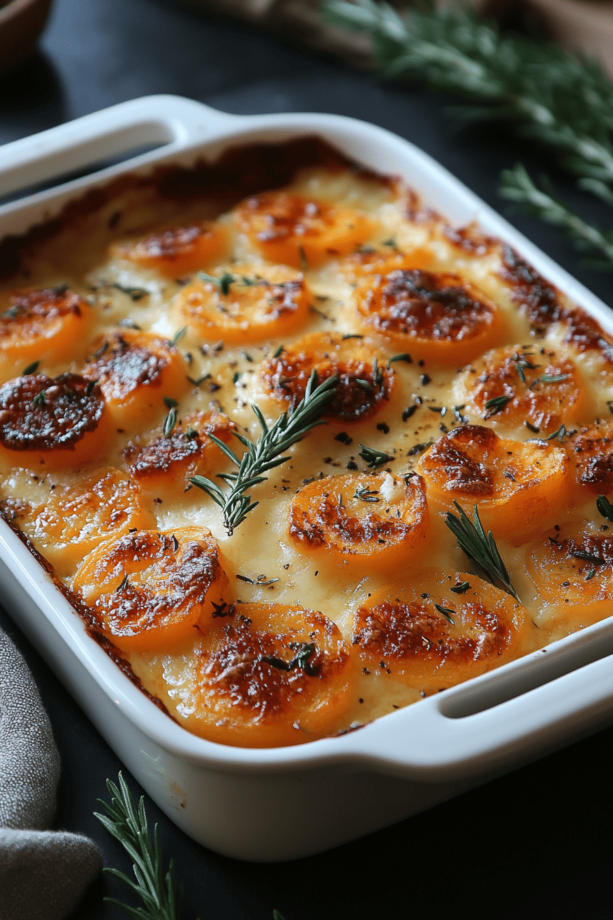 Gratin de carottes léger et délicieux