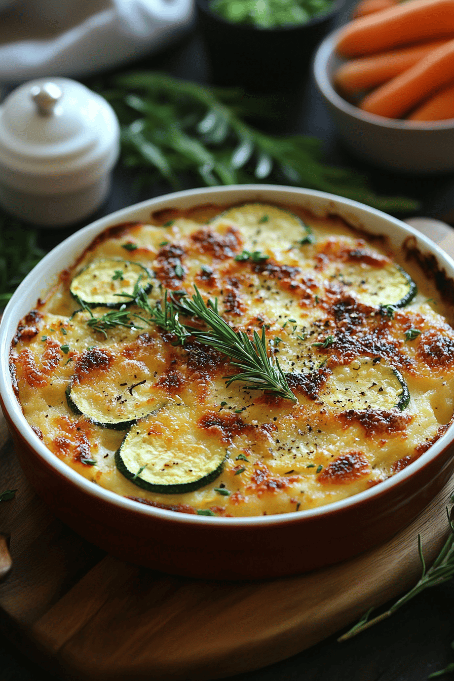 Gratin de courgettes facile et délicieux Final Dish Presentation