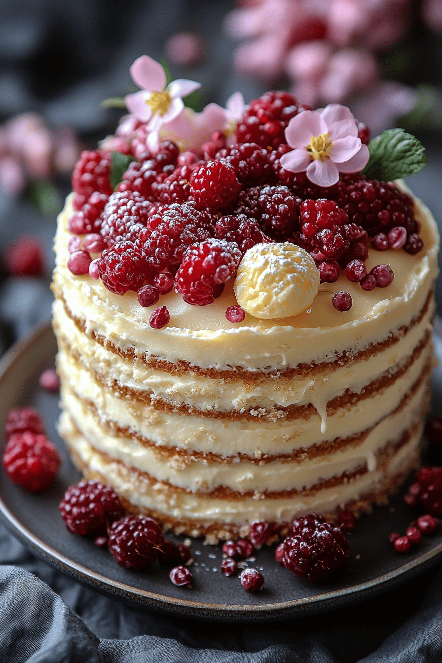 Layer Cake Vanille Le Gâteau de Pâques irrésistible Final Dish Presentation