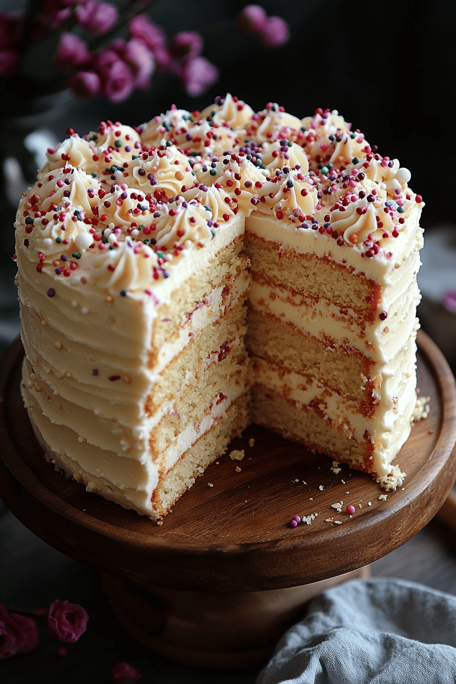 Layer Cake Vanille Le Gâteau de Pâques irrésistible