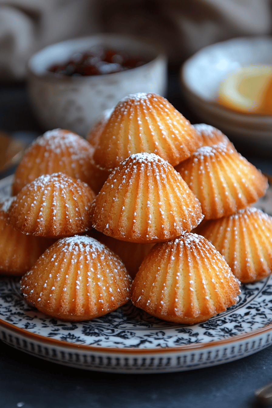 Madeleines au citron le goûter qui sourit ingredients