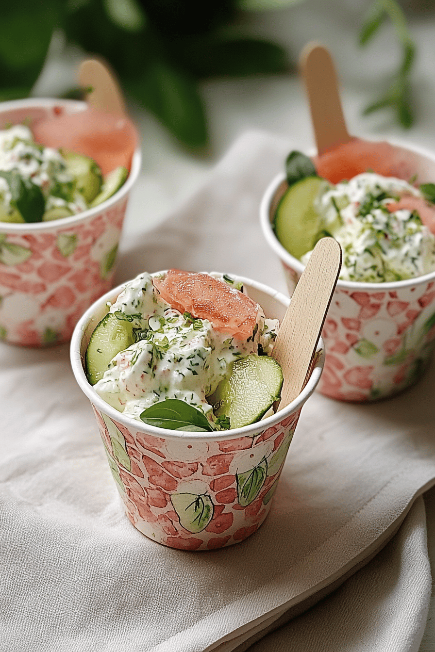 Mini Salade Fraîche d'Été: L'Apéro Pétillant ingredients