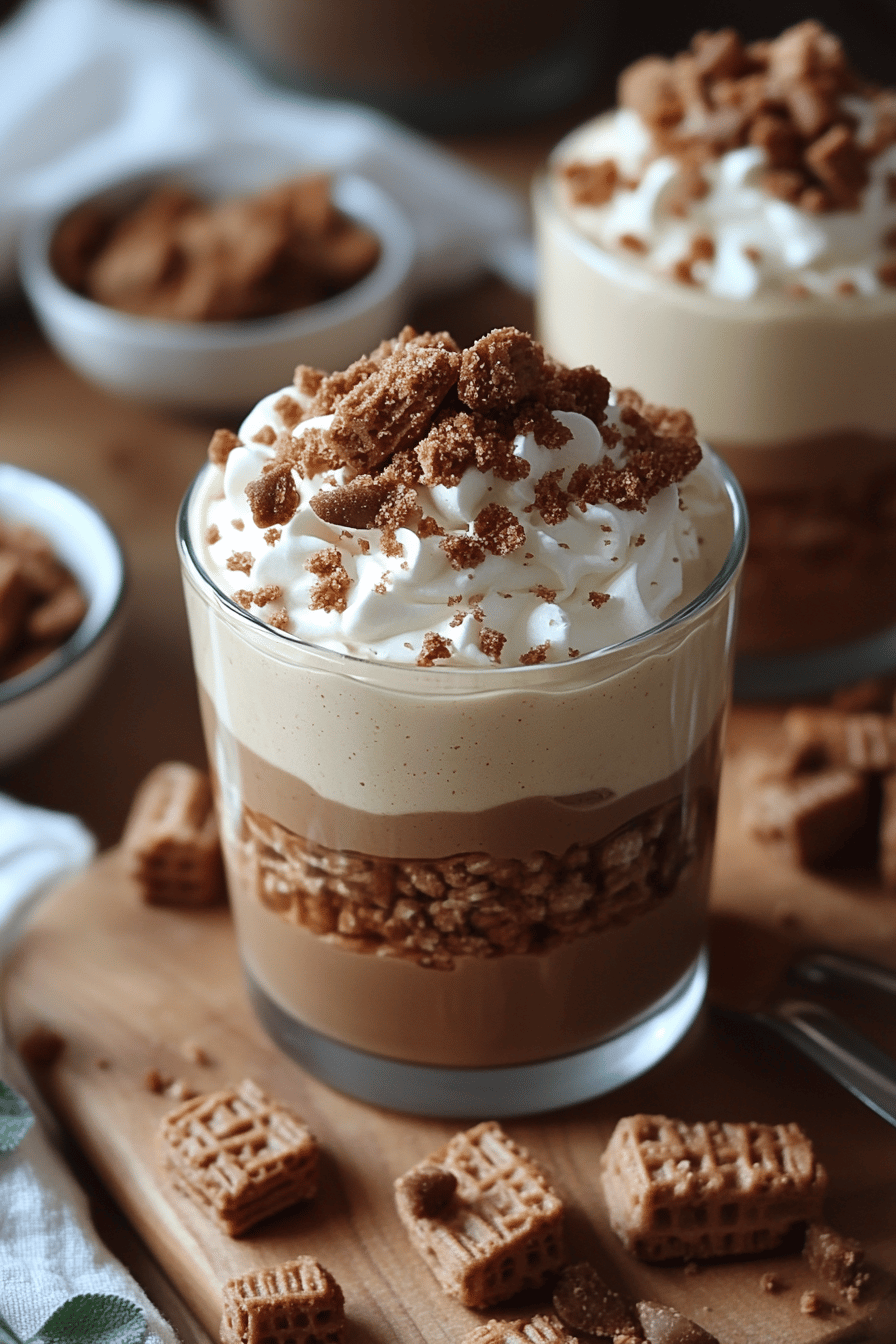 Mousse au Spéculoos le dessert sans cuisson qui séduit ingredients