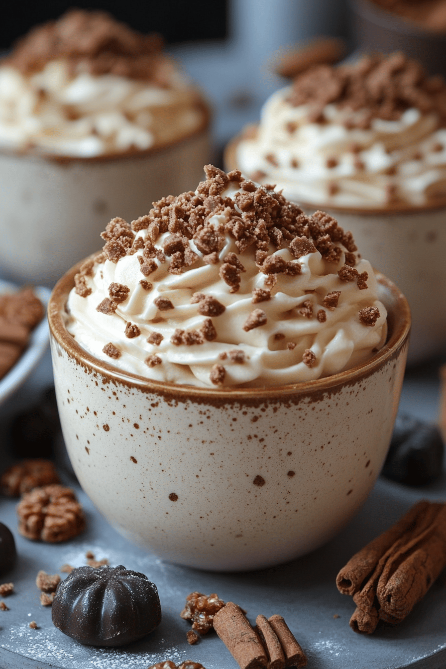 Mousse au Spéculoos le dessert sans cuisson qui séduit
