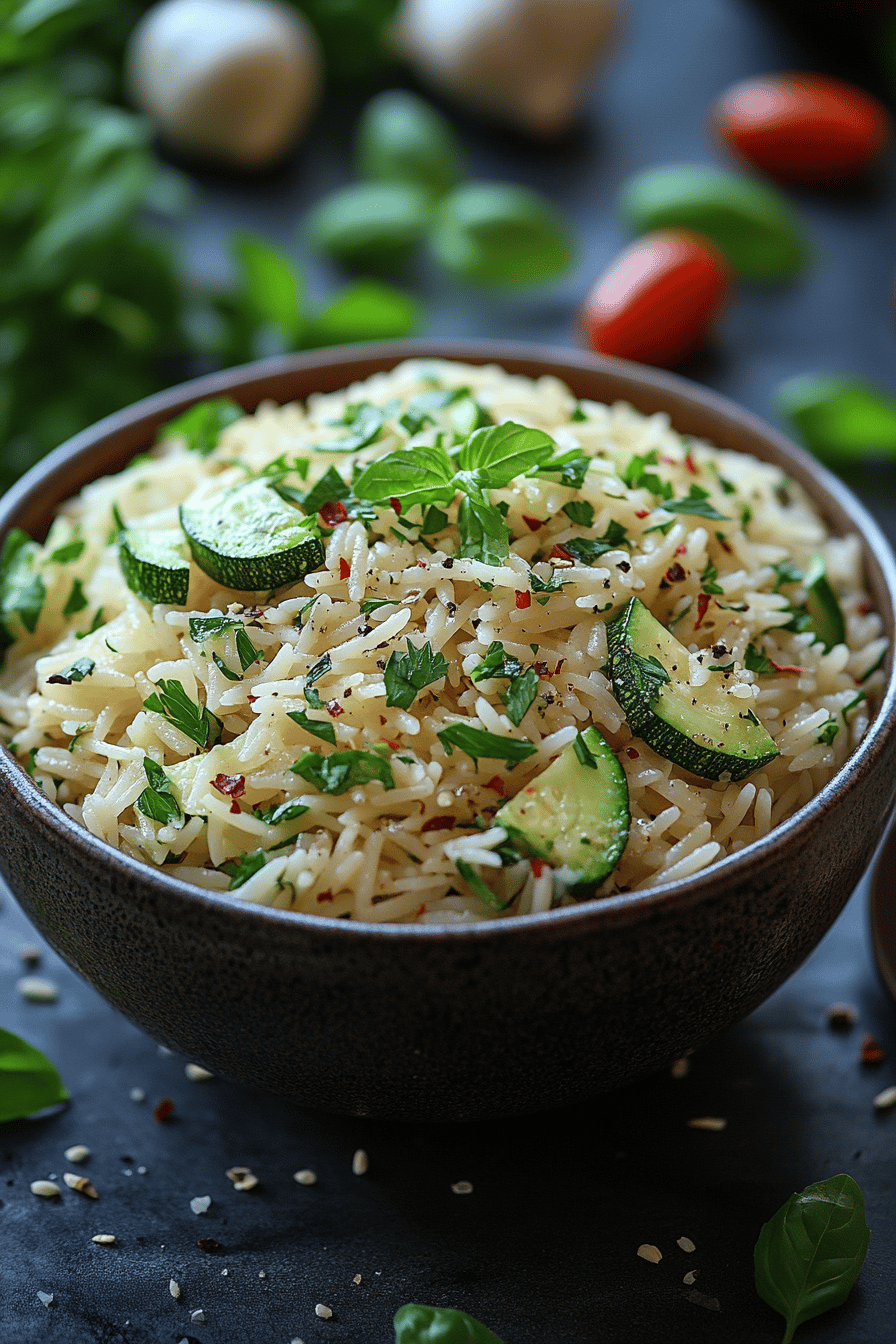 Orzo aux courgettes la recette végétarienne pour pimenter vos pâtes d'été ingredients