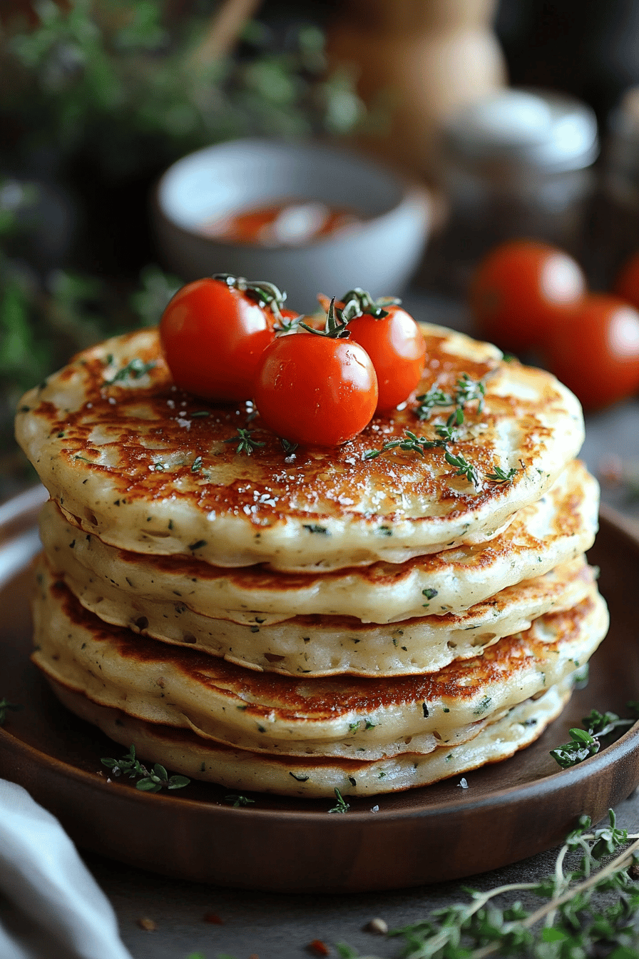 Pancakes salés veggie recette facile ingredients