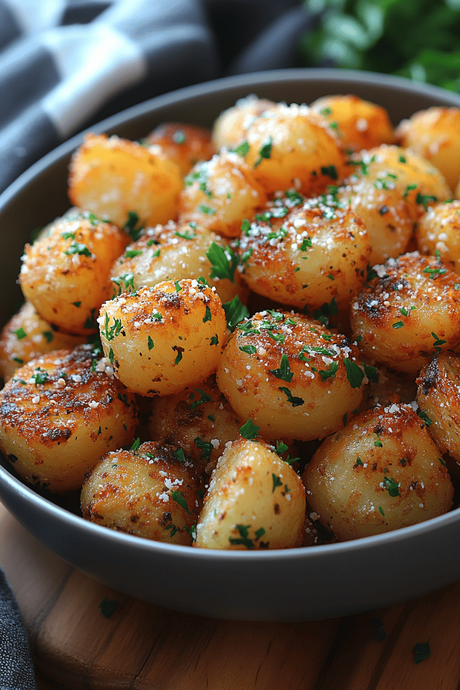 Pommes de terre au four croustillantes ingredients