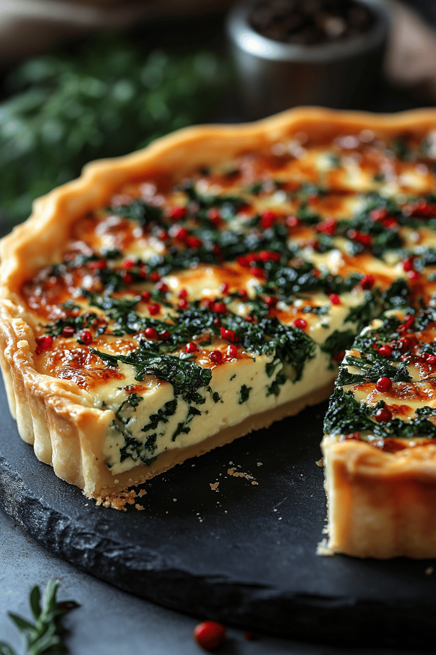 Quiche Boursin facile et délicieuse