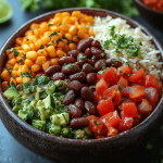 Recette Salade de Riz Mexicaine Saveurs Ensoleillées