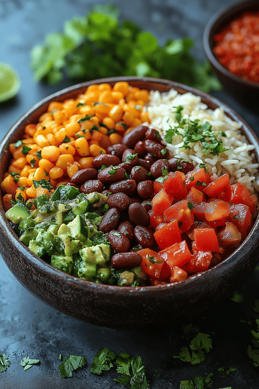Recette Salade de Riz Mexicaine Saveurs Ensoleillées