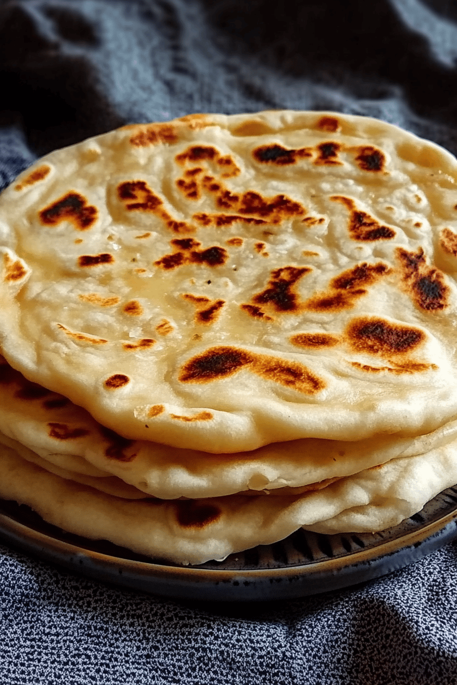 Recette facile de Cheese Naans