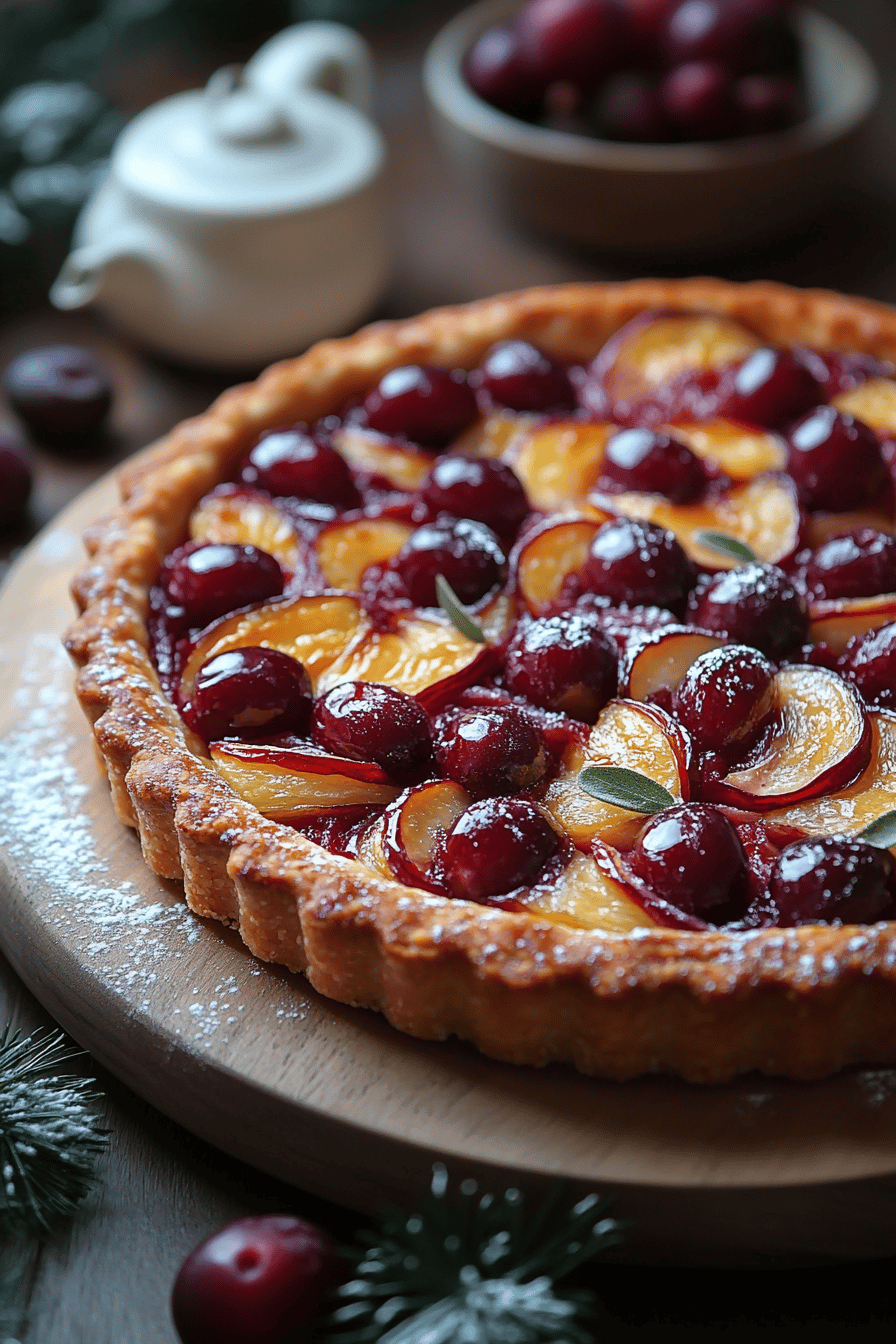 Recette facile de tarte aux prunes ingredients