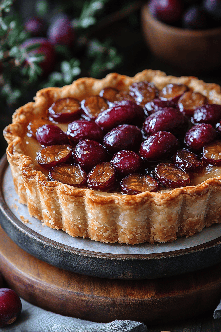 Recette facile de tarte aux prunes