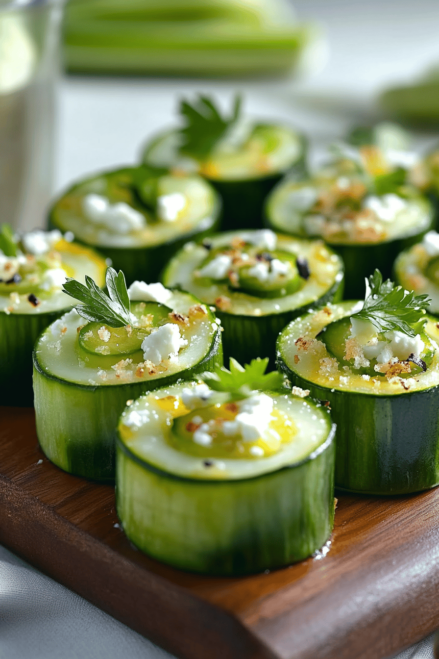 Rouleaux de Courgette: L'Apéro Croustillant ingredients