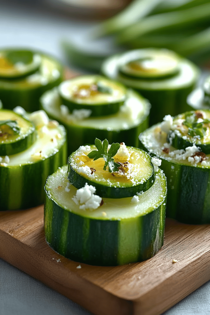 Rouleaux de Courgette: L'Apéro Croustillant