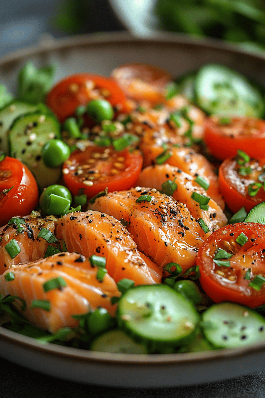 Salade Complète Une Recette Fraîche et Équilibrée ingredients