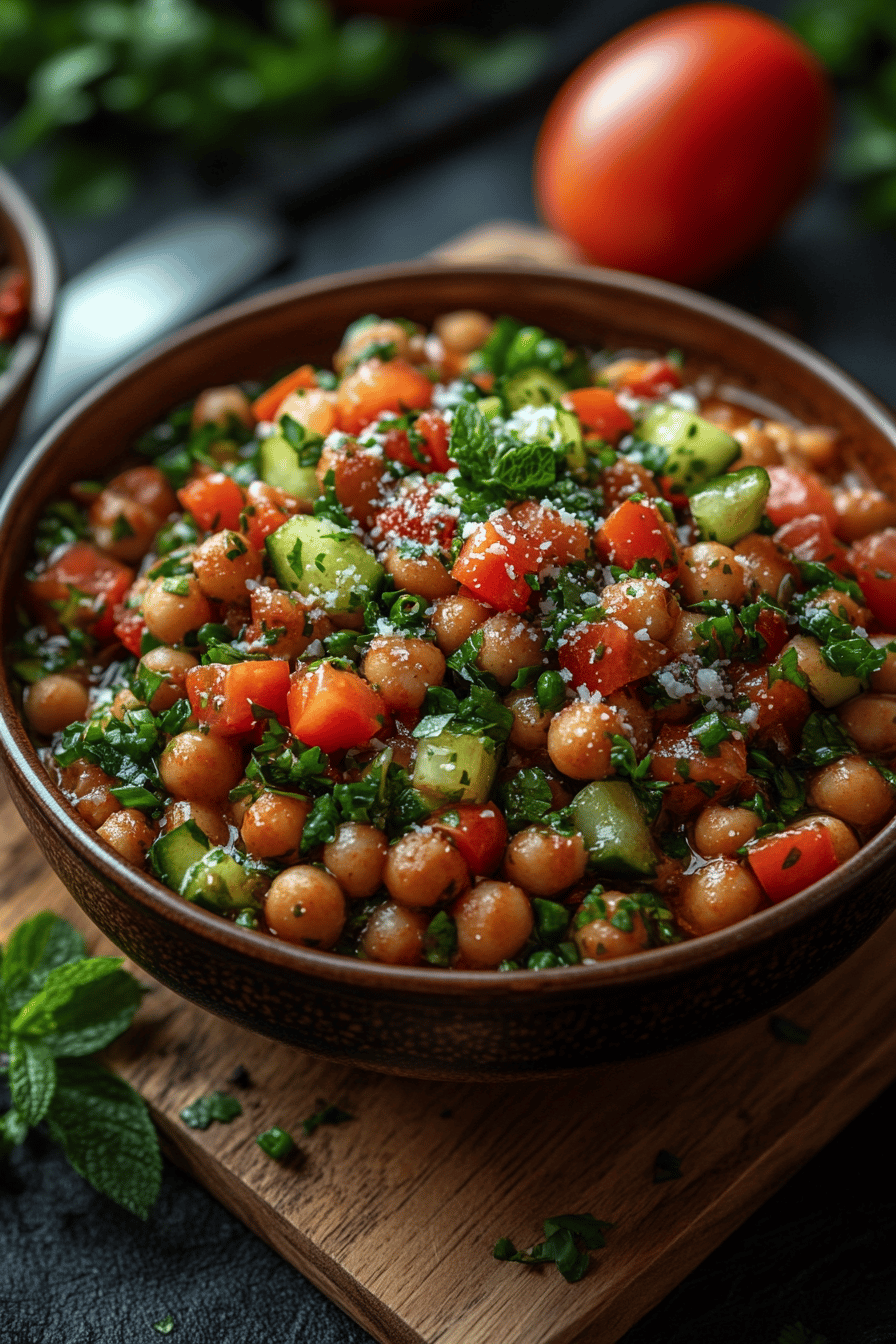 Salade Marocaine Fraîcheur et Saveurs en un Instant ingredients