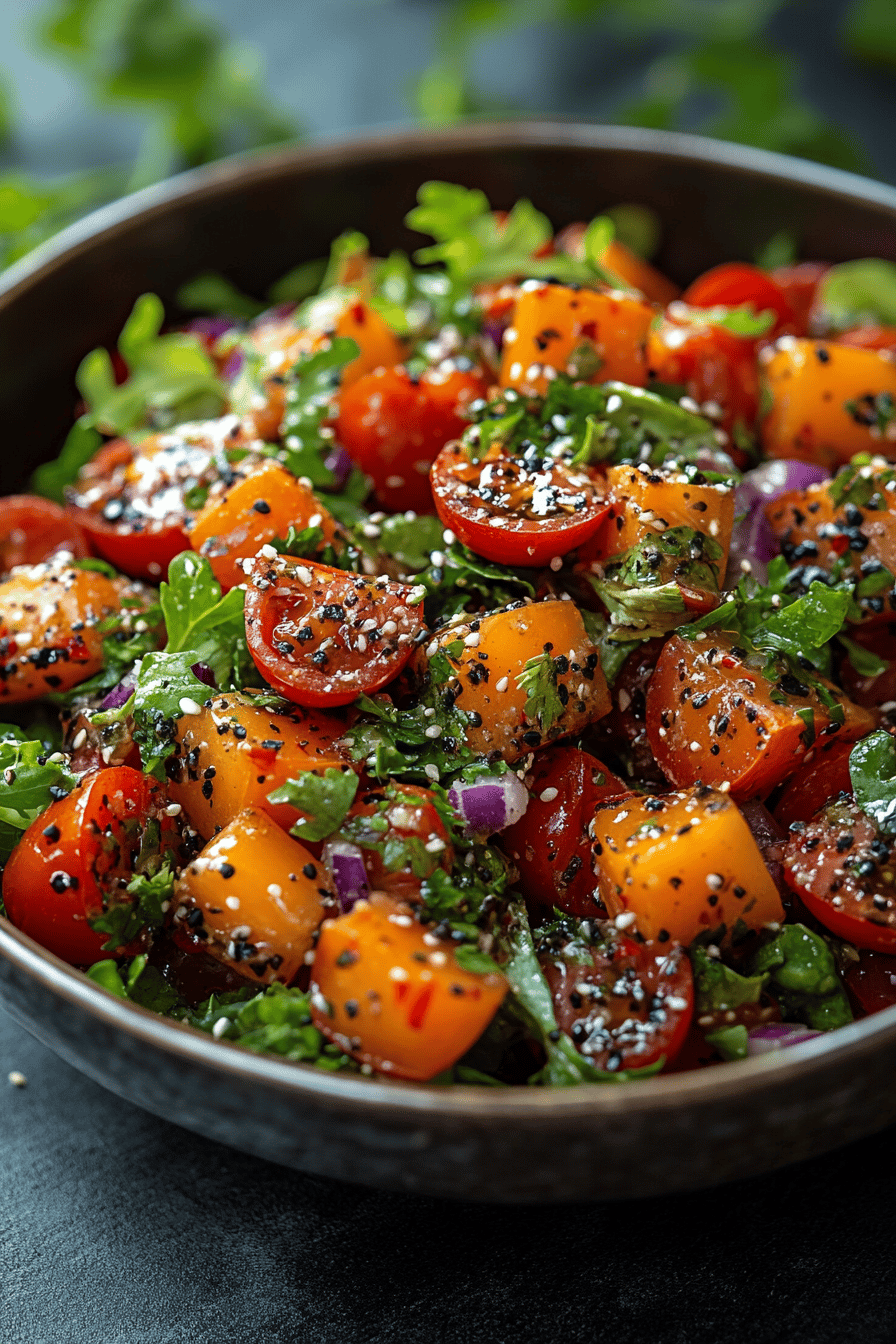 Salade Méditerranéenne façon Laurent Mariotte ingredients