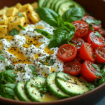 Salade Minceur à l'Avocat et Ricotta