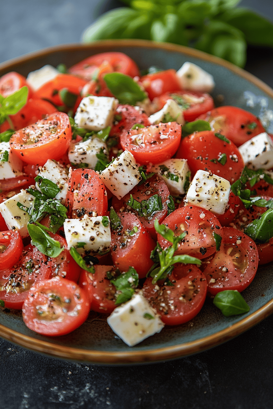 Salade Pastèque-Feta Une Recette Estivale Simple et Savoureuse Final Dish Presentation