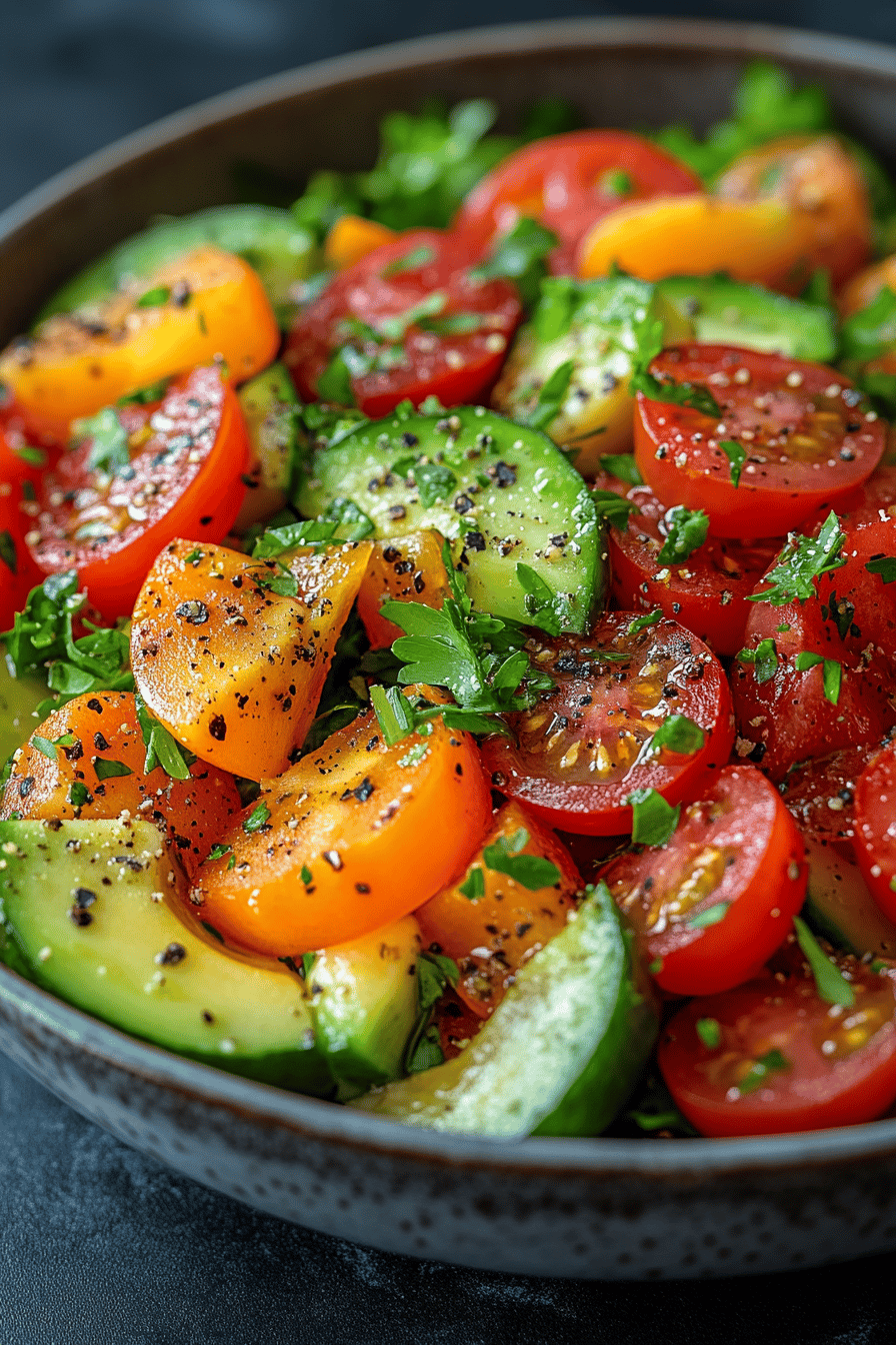 Salade d'Avocat Légère et Rapide