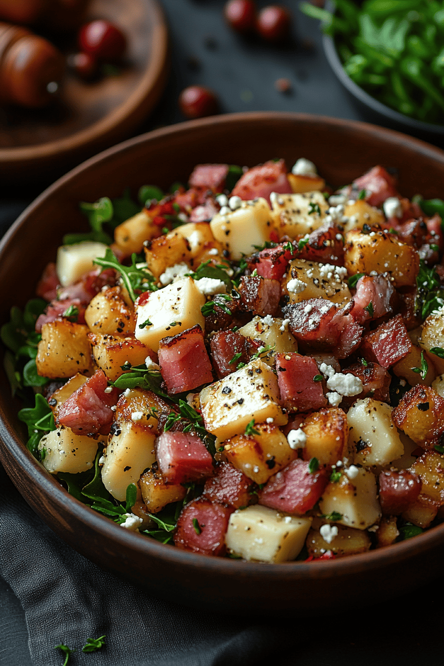 Salade de Chou Gourmande avec Lardons et Comté