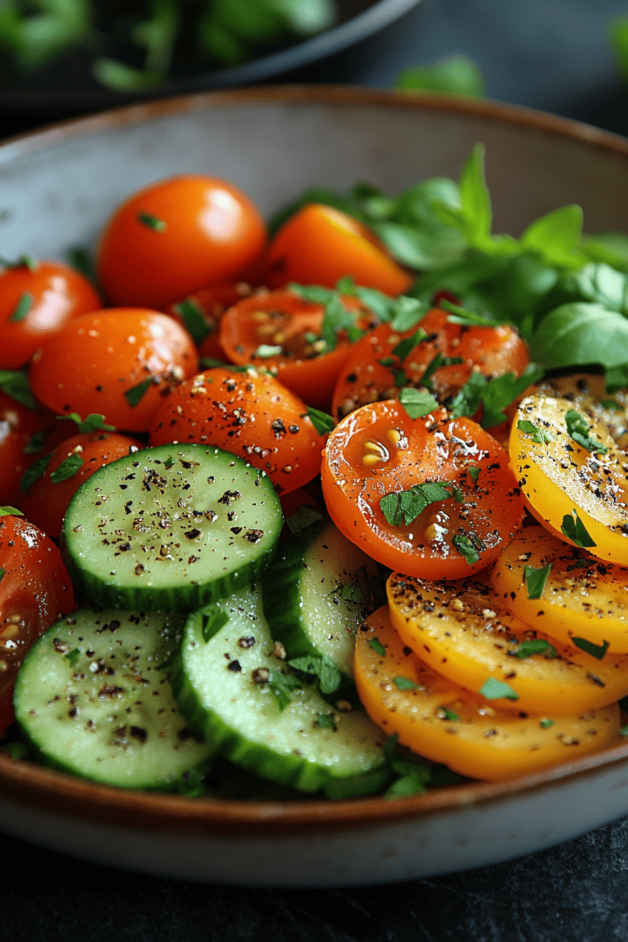 Salade de Maïs Tomate Avocat et Poivron ingredients