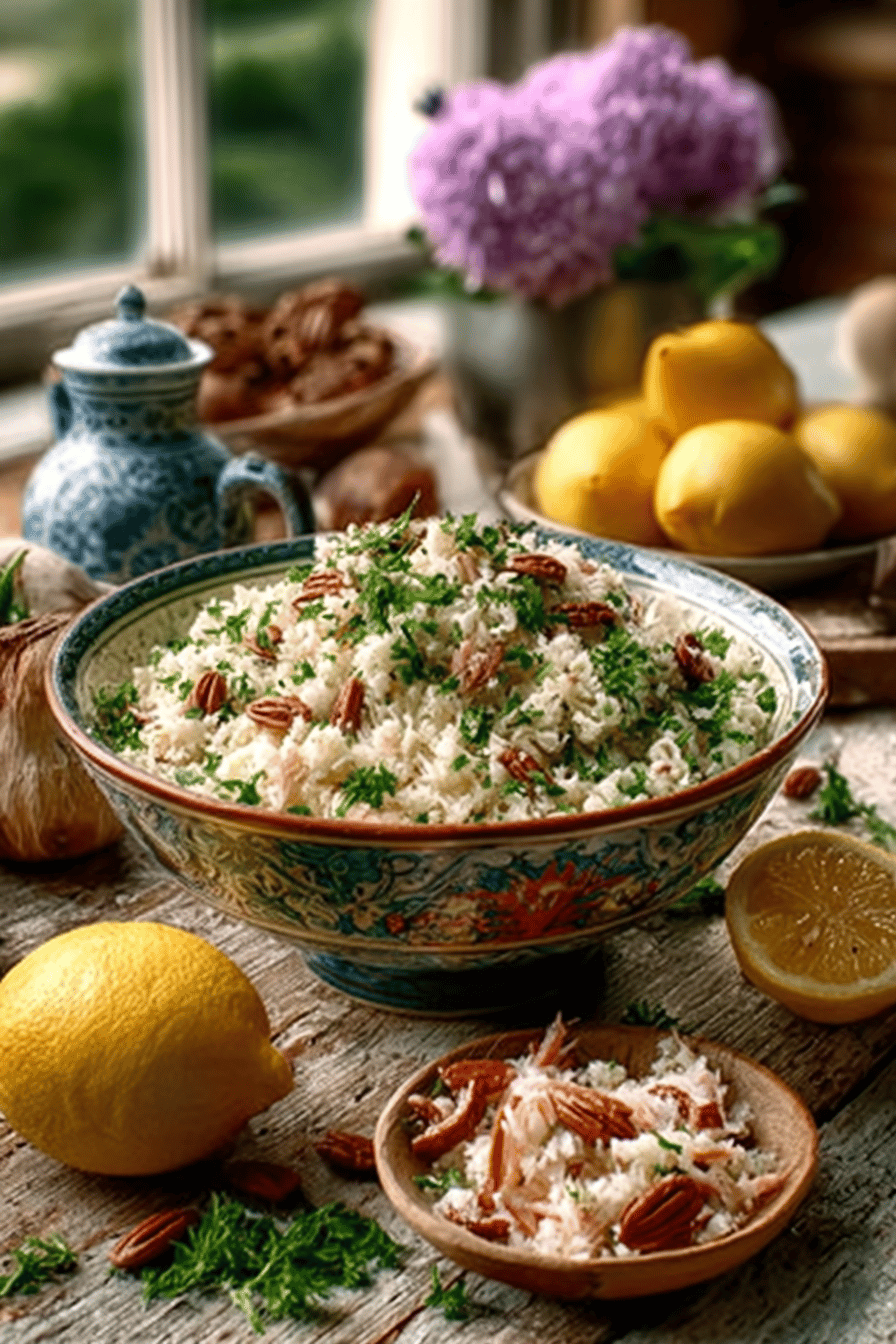 Taboulé de Chou-fleur Sans Gluten: Frais et Parfumé ingredients
