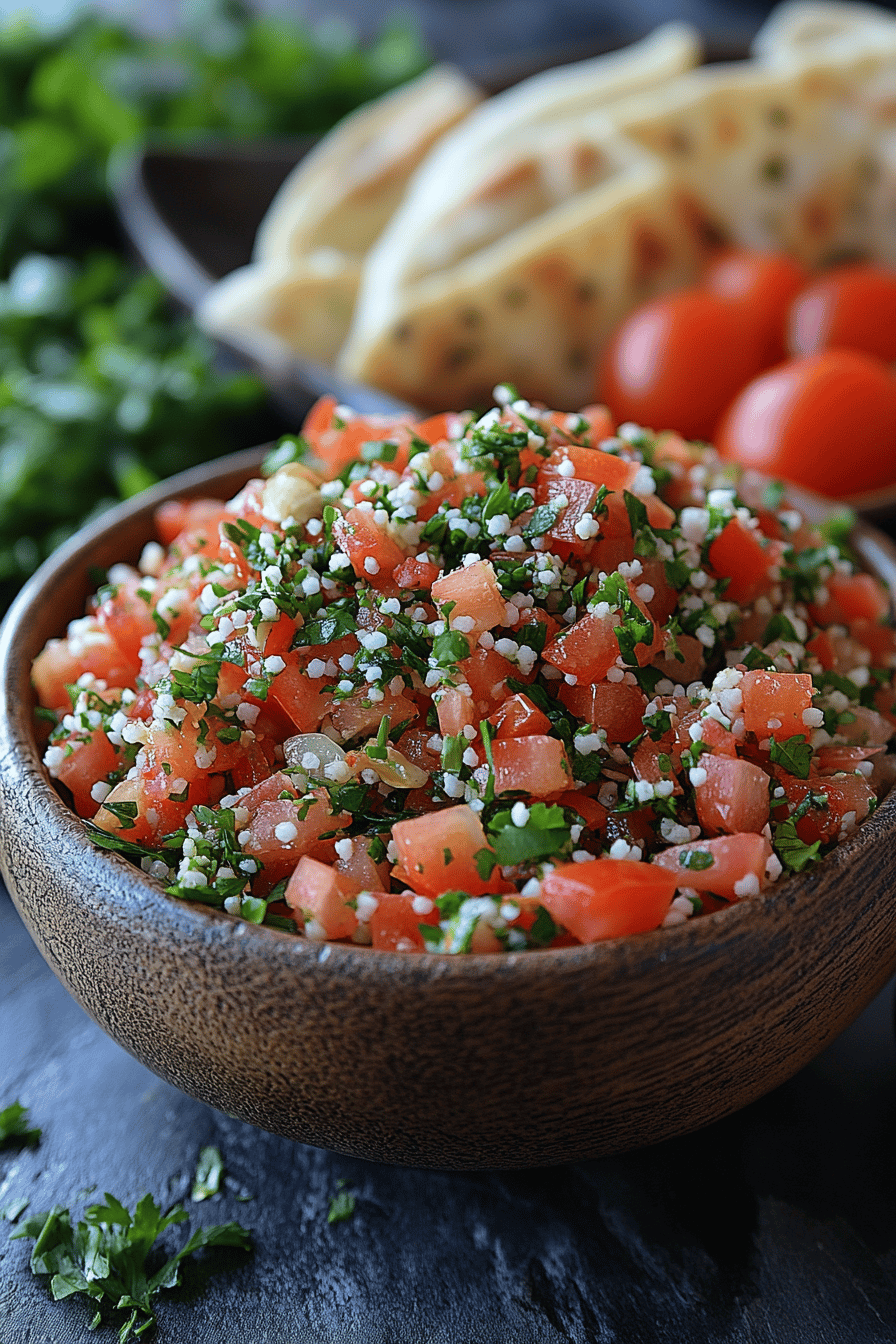 Taboulé facile  la salade estivale parfumée ingredients