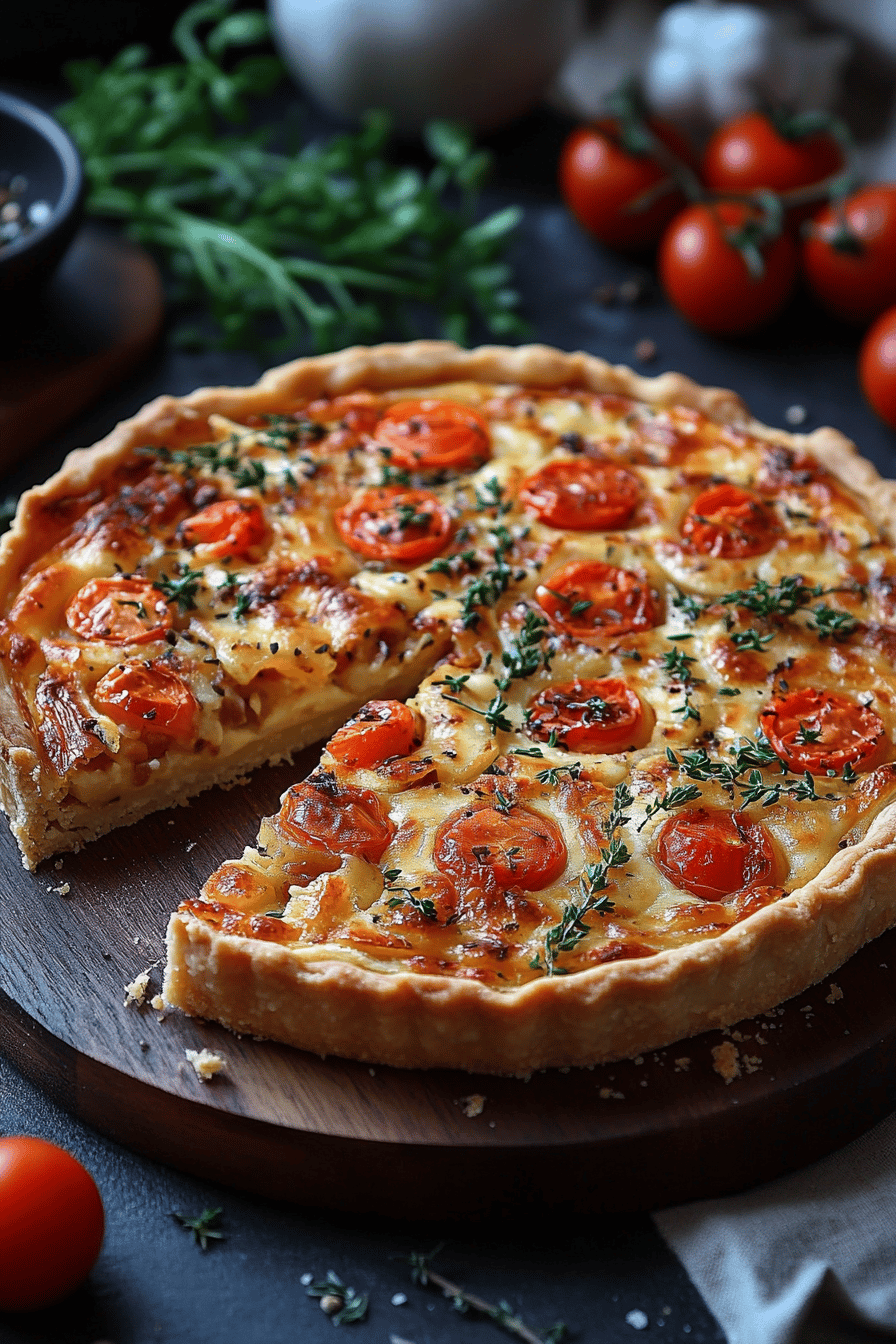 Tarte Couronne de Légumes Feuilletée ingredients