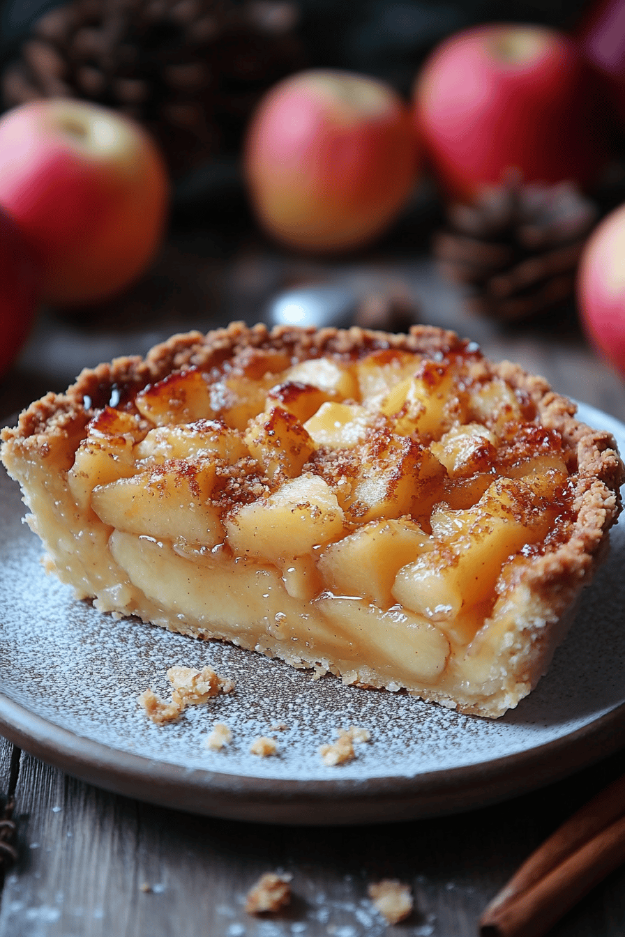 Tarte Crumble aux Pommes Une Gourmandise Bretonne ingredients