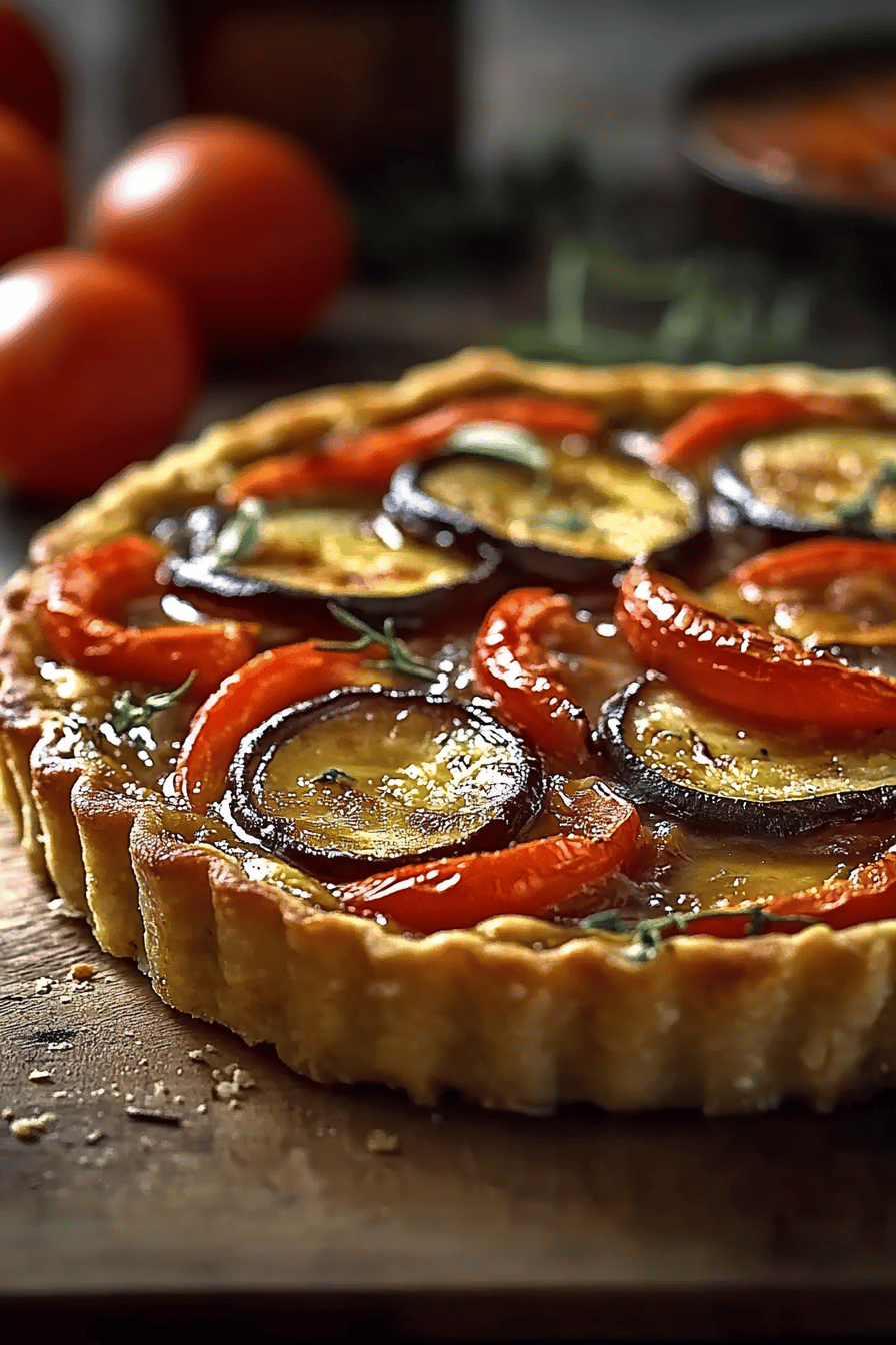 Tarte Fine Aux Légumes du Soleil: Saveurs Estivales ingredients