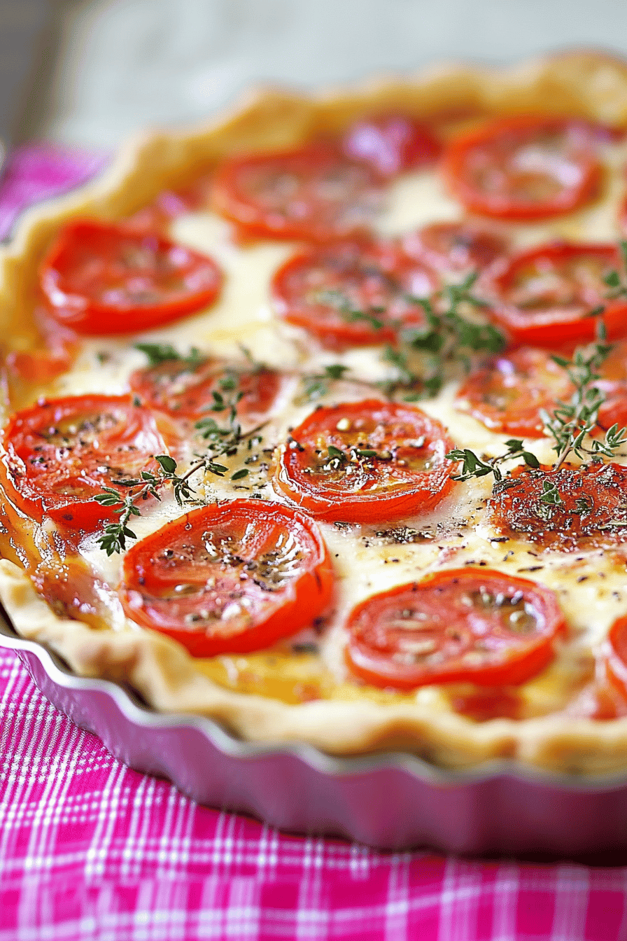 Tarte Fine Tomate-Mozza: Votre Recette Rapide d'Été ingredients