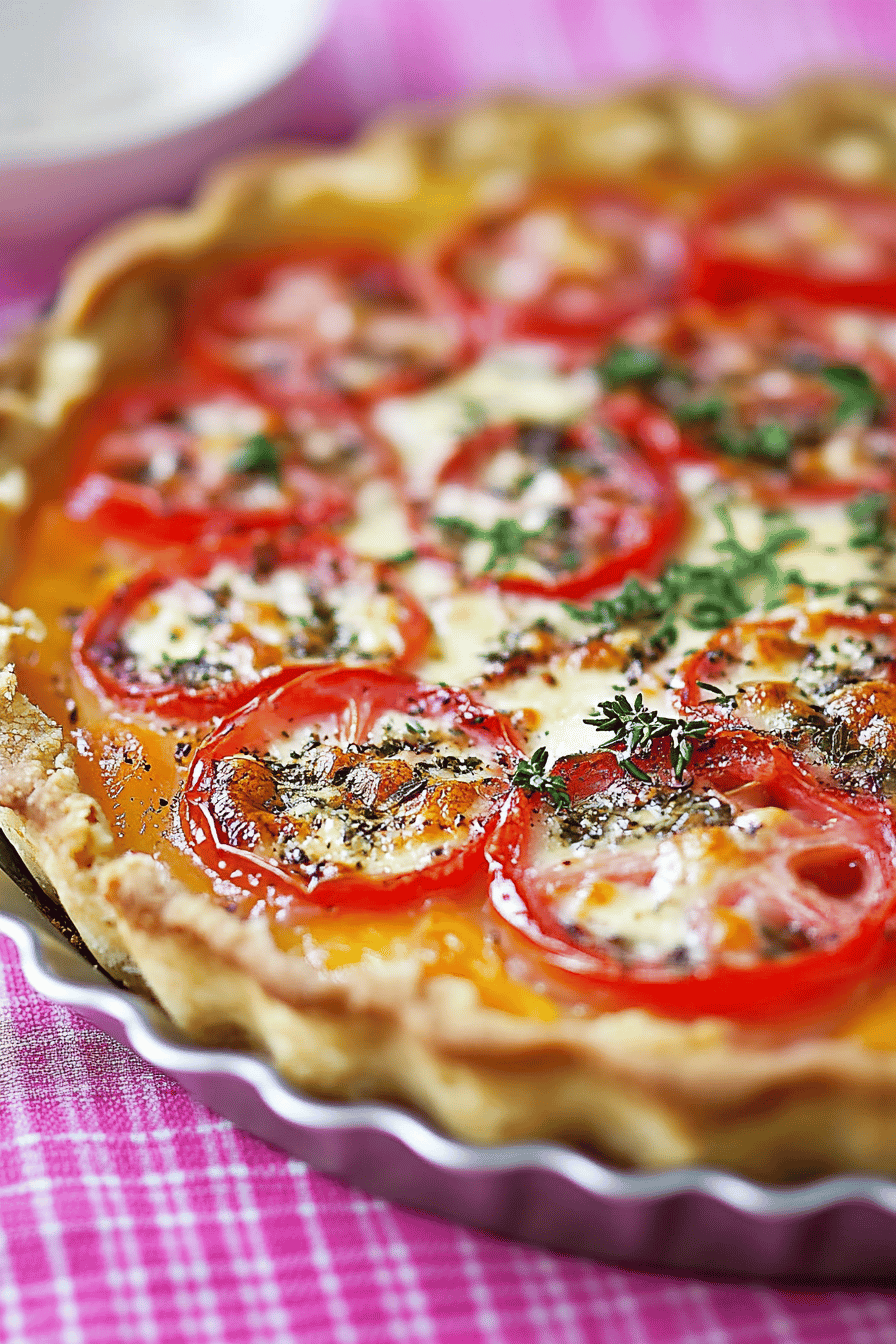 Tarte Fine Tomate-Mozza: Votre Recette Rapide d'Été