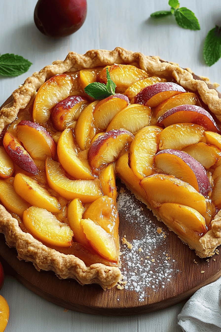Tarte Rustique aux Nectarines: Un Délice d'Été ingredients