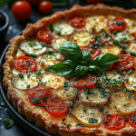 Tarte Salée aux Légumes Saveurs Ensoleillées