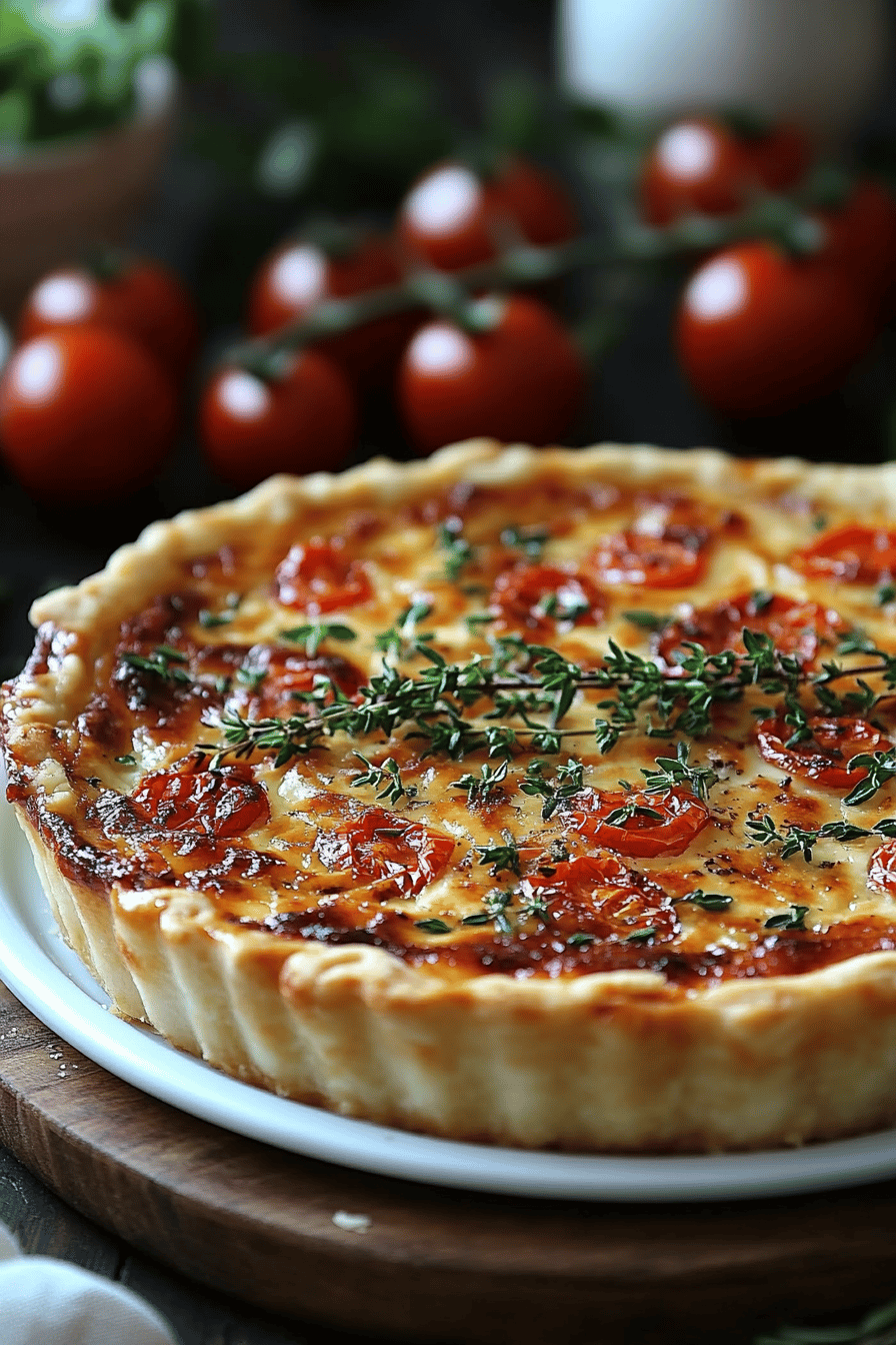 Tarte à la Tomate Exquise