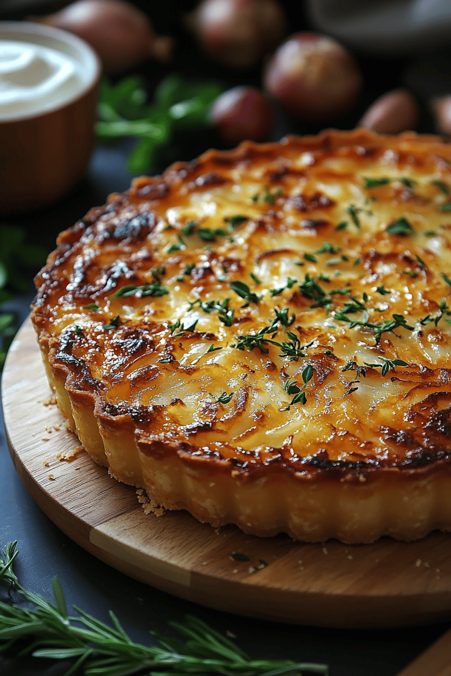 Tarte au thon et à la moutarde Recette Facile