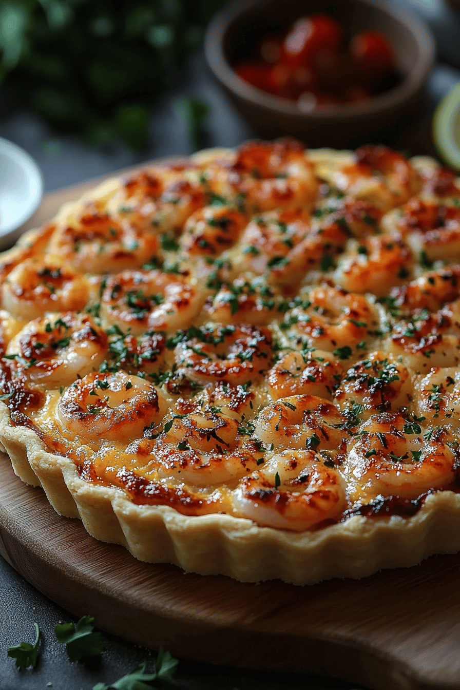 Tarte aux Crevettes Recette Facile et Savoureuse ingredients