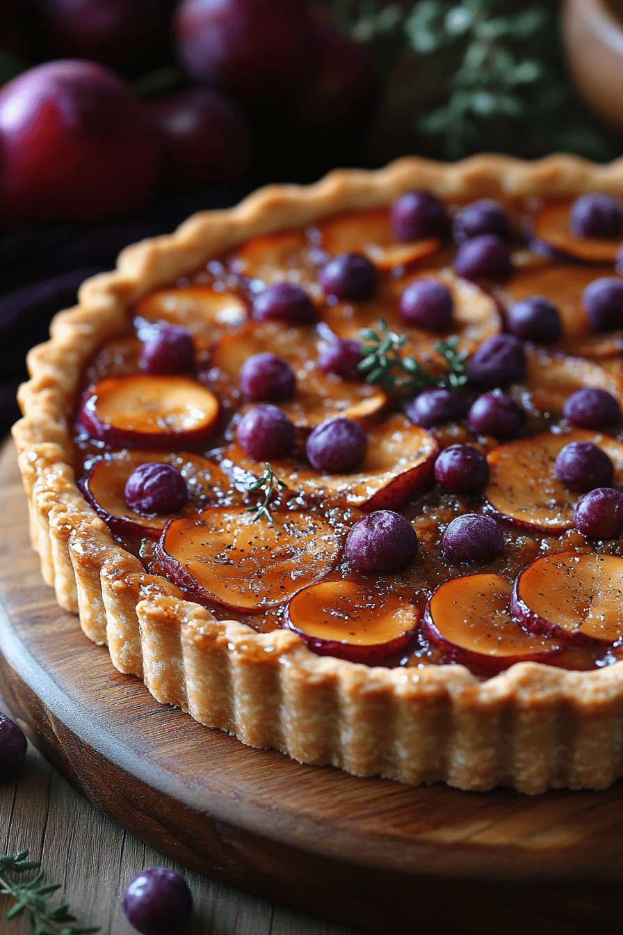 Tarte aux Figues et Crème d'Amande Un Dessert d'Automne Irresistible ingredients
