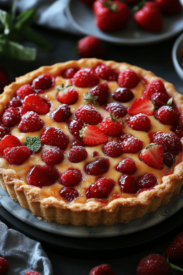 tarte-aux-fraises-rapide-et-delicieuse Tarte aux Fraises Rapide et Délicieuse