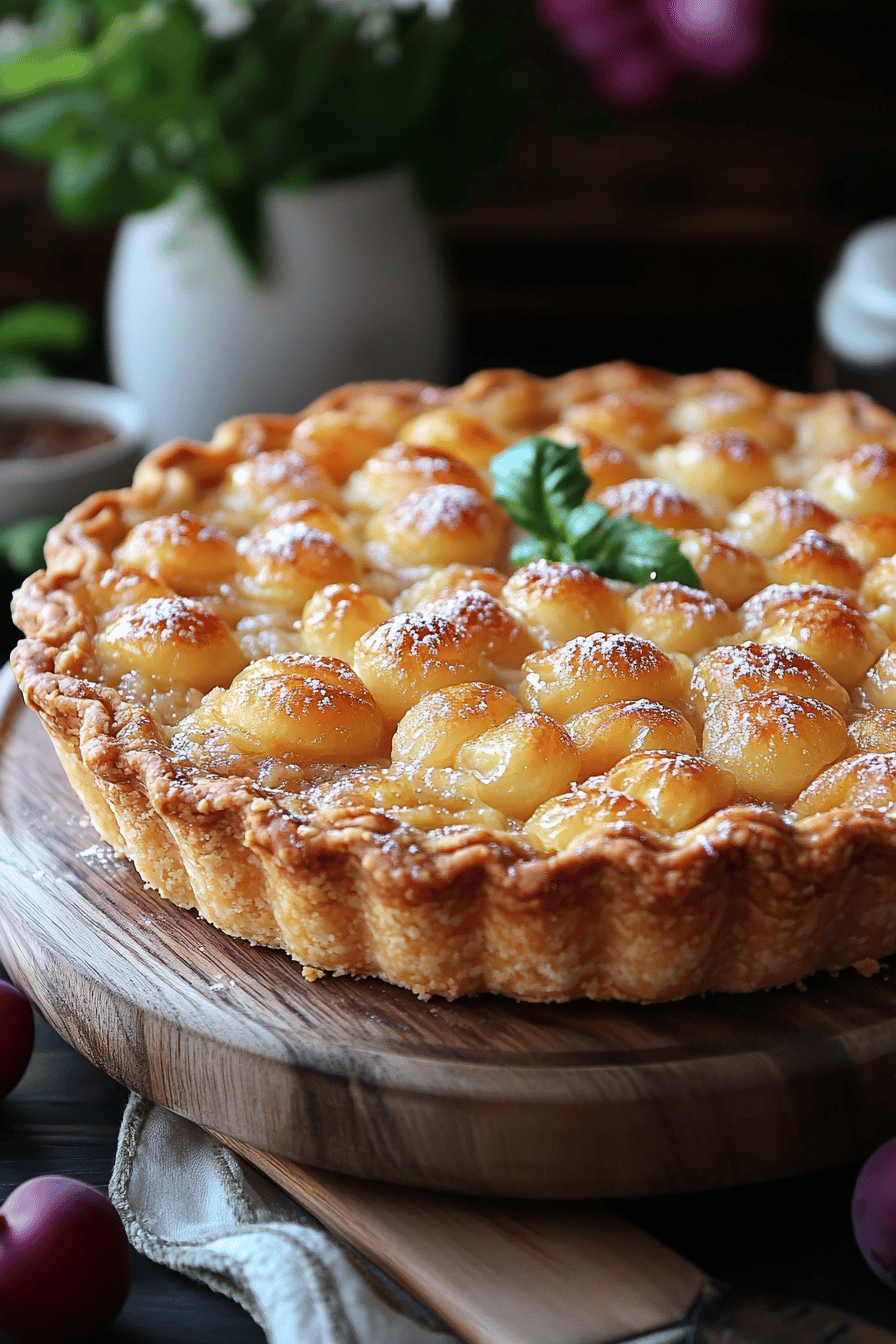Tarte aux Mirabelles Traditionnelle Recette Facile et Délicieuse ingredients
