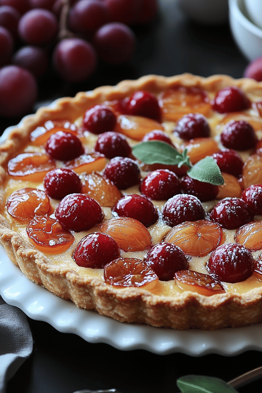 Tarte aux Mirabelles Traditionnelle Recette Facile et Délicieuse