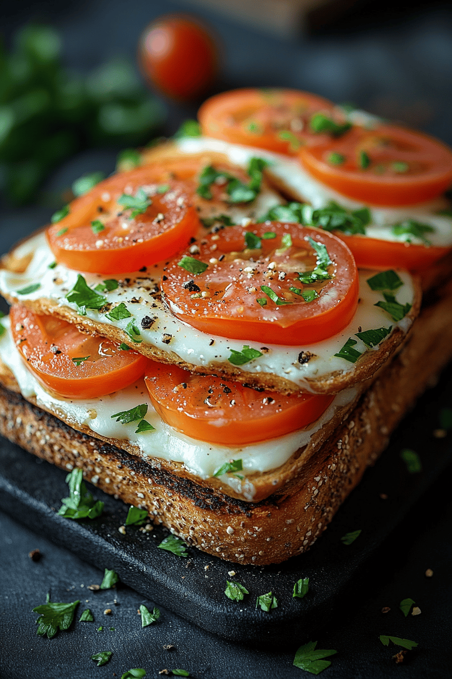 Tartines Salées Idées Rapides pour Apéro ou Déjeuner Final Dish Presentation