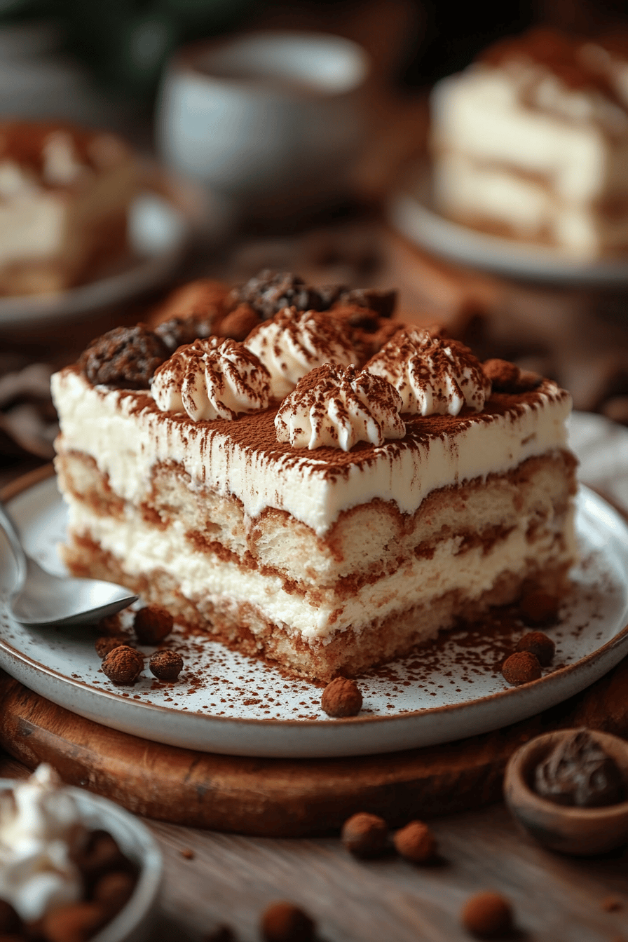 Tiramisu Italien Délicieux