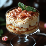 Tiramisu salé aux crevettes l'entrée facile et chic